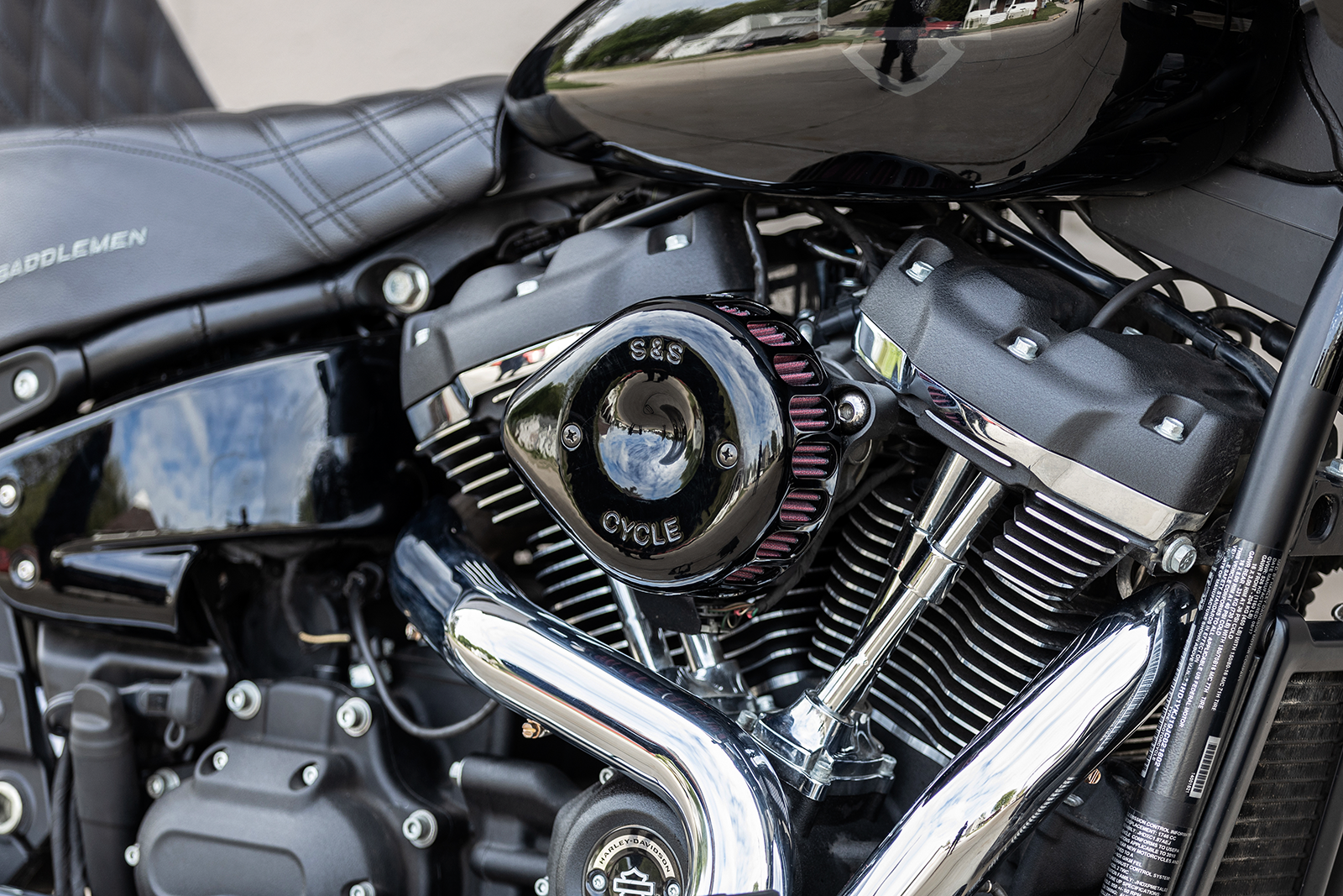 S&S Cycle Stealth Air Cleaner Cover