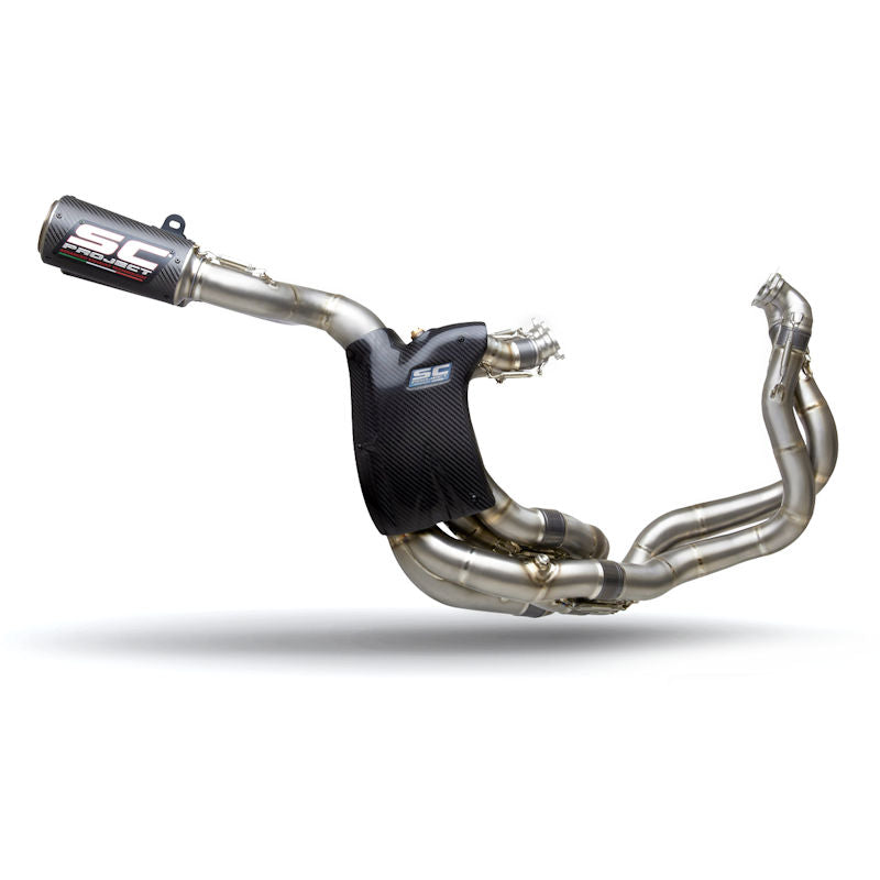 SC Project WSBK Full Titanium Undertail Exhaust System for Panigale V4 V4S V4R