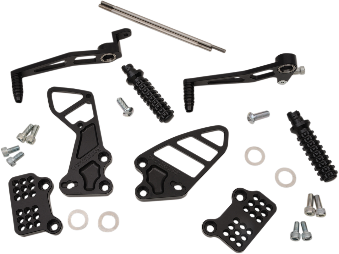 Vortex Rearset - Black - GSX-R