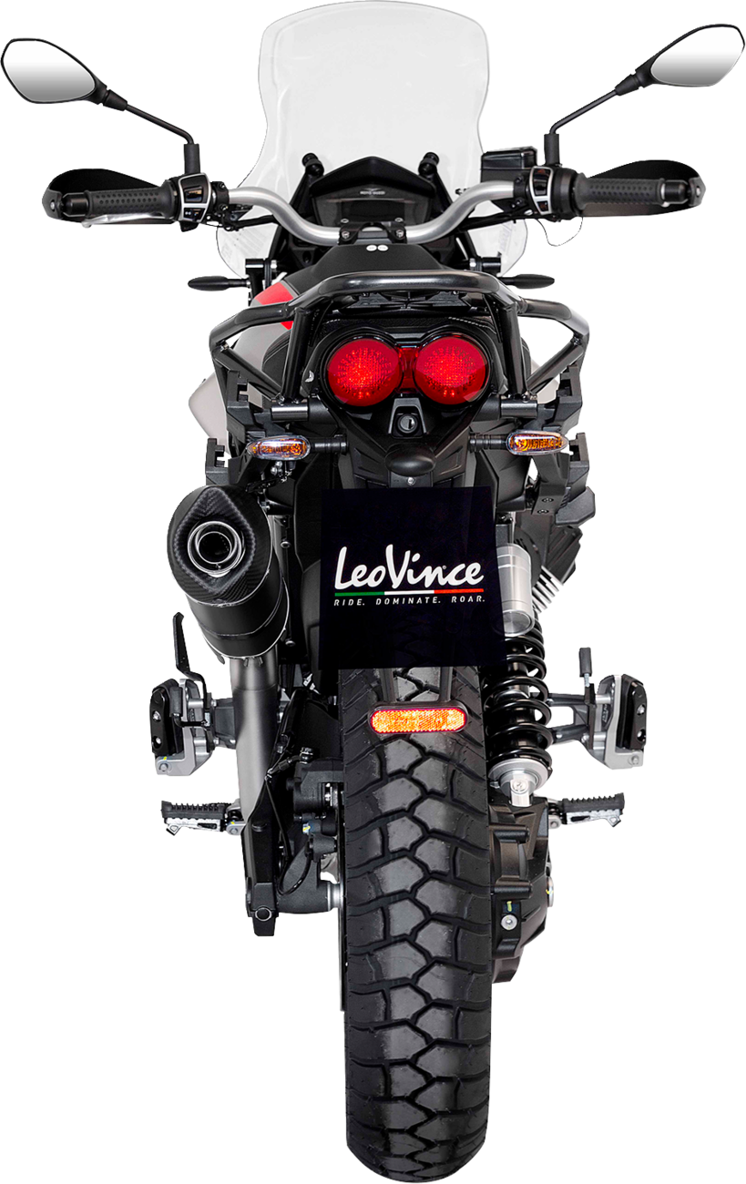 LeoVince LV One Evo Slip-On Muffler - Black - V85 TT