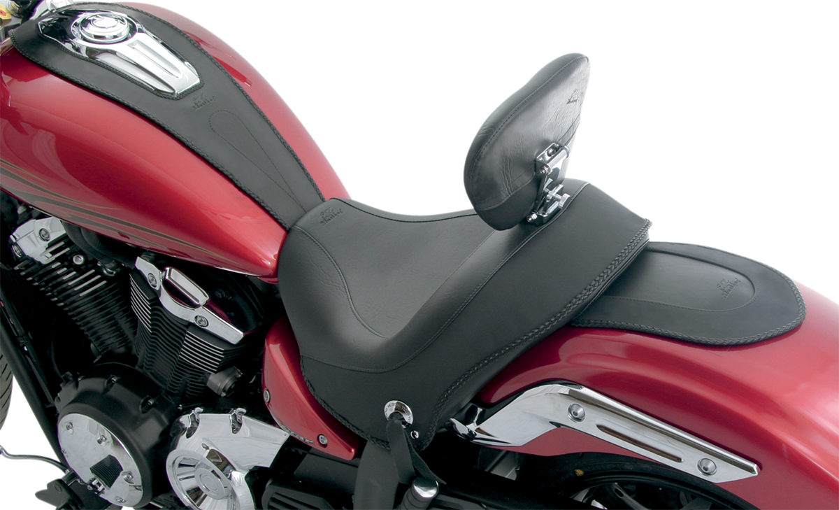 Mustang Cruiser Tank Bib - Plain - Black - Yamaha