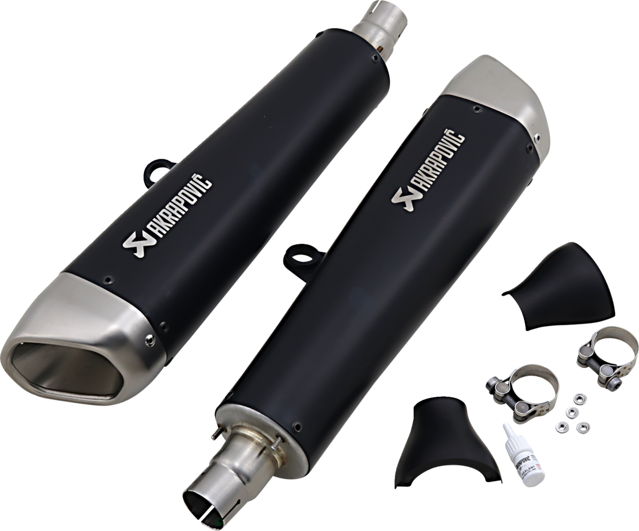 Akrapovic Black Titanium Mufflers