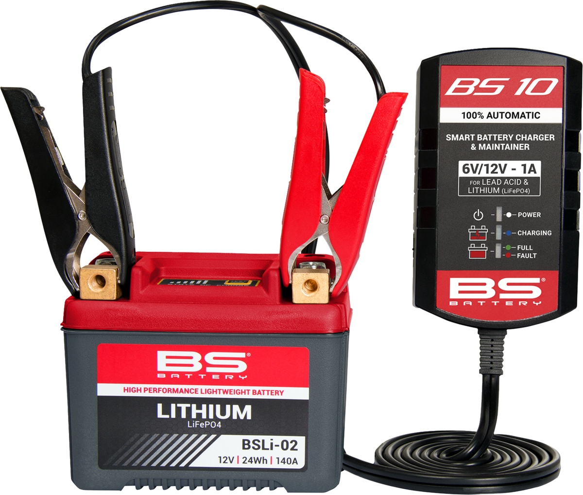 BS Battery Battery Charger/Maintainer - BS 10 - 6 V/12 V - 1 A