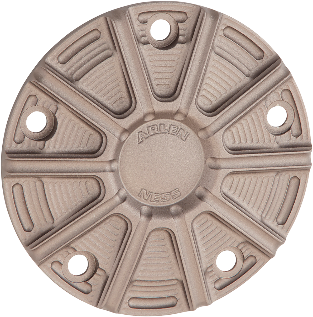 Arlen NESS Points Cover - Titanium - Twin Cam