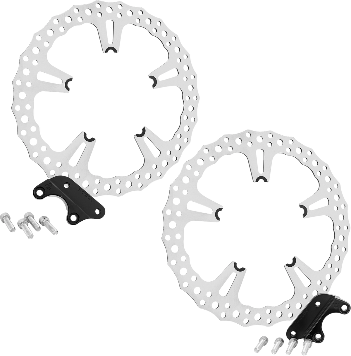 Arlen NESS Rotor Kit - Jagged - Left And Right Front - 15"