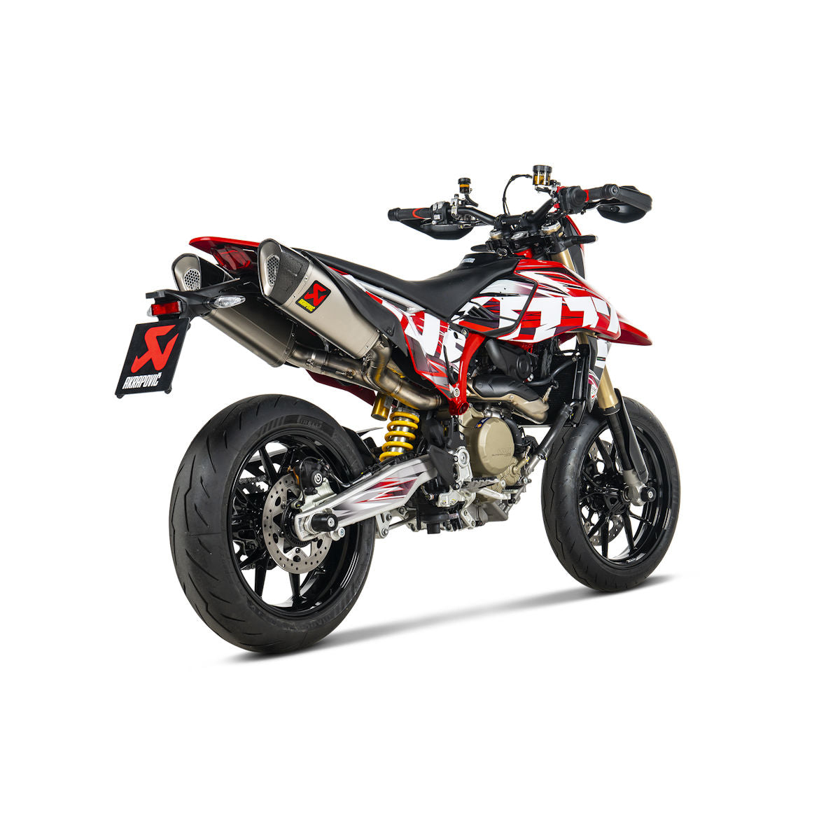 Akrapovic Slip-On Exhaust for Ducati Hypermotard 698 Mono