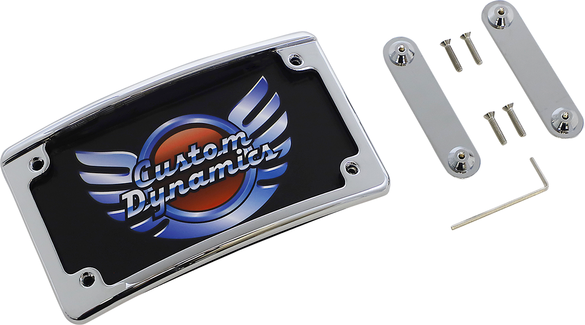 Custom Dynamics Radius LED License Plate Frame For CVO™