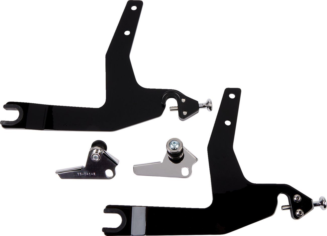 Cobra Backrest Kit - 11" - Black - Softail