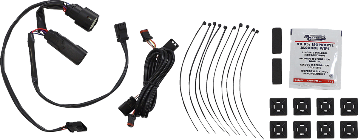 Custom Dynamics Latch Light - Saddlebag - Dual Color - Smoke - Chrome