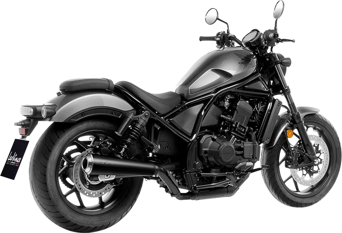 LeoVince Classic Slip-On Muffler - Black