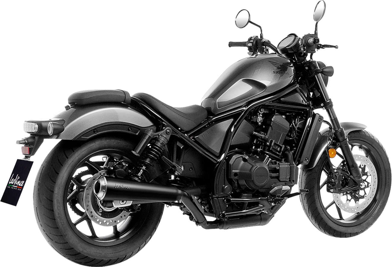 LeoVince Classic Slip-On Muffler - Black
