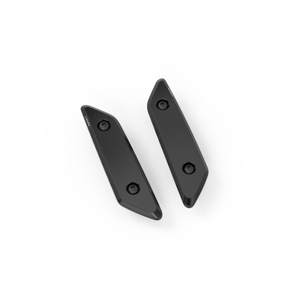 Rizoma Mirror Hole Covers - Black