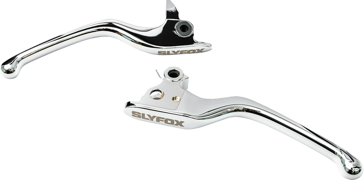Slyfox Hand Levers - Brake/Clutch - Chrome