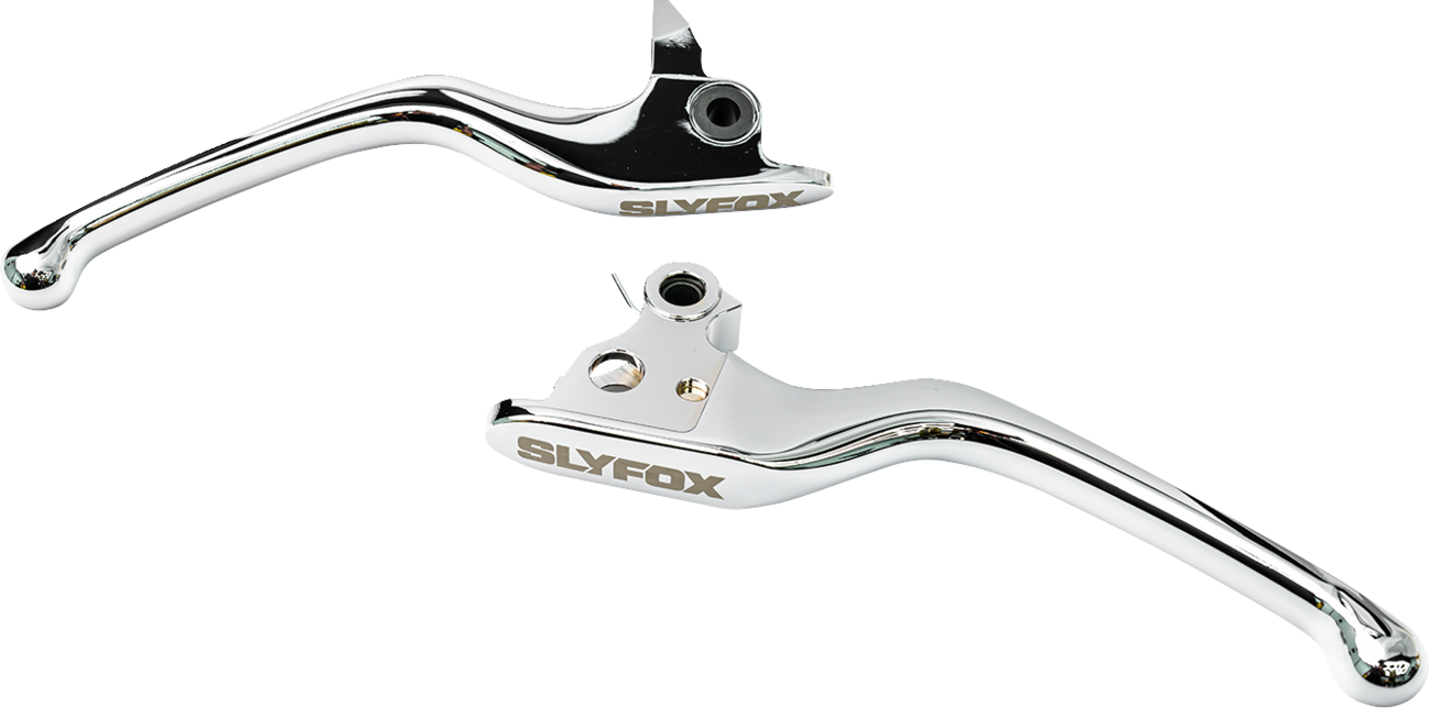Slyfox Hand Levers - Brake/Clutch - Chrome