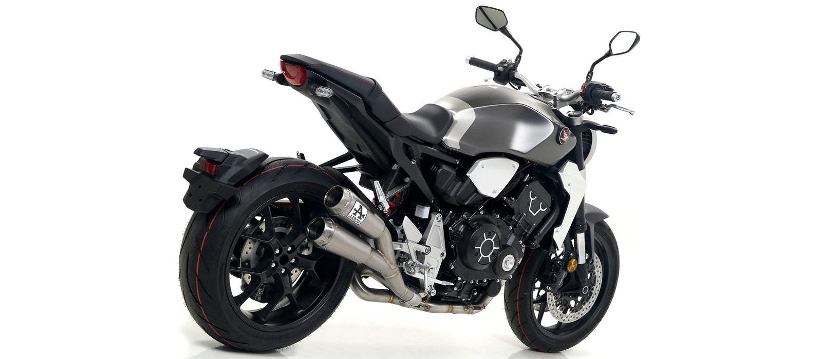 Arrow 71885PR Pro-Race Titanium Double Slip Ons