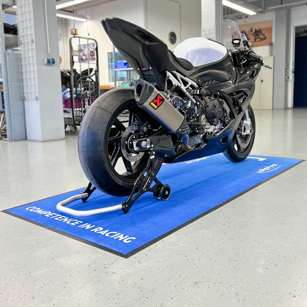 Bike carpet 240x100 cm, blue