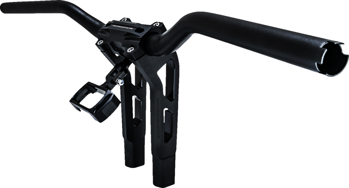 Performance Machine (PM) Gauge Relocation Kit - Black Ops® - Softail