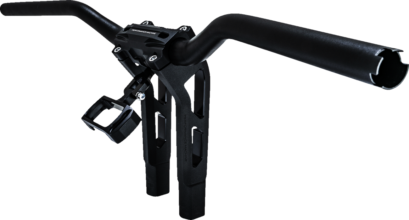 Performance Machine (PM) Gauge Relocation Kit - Black Ops® - Softail