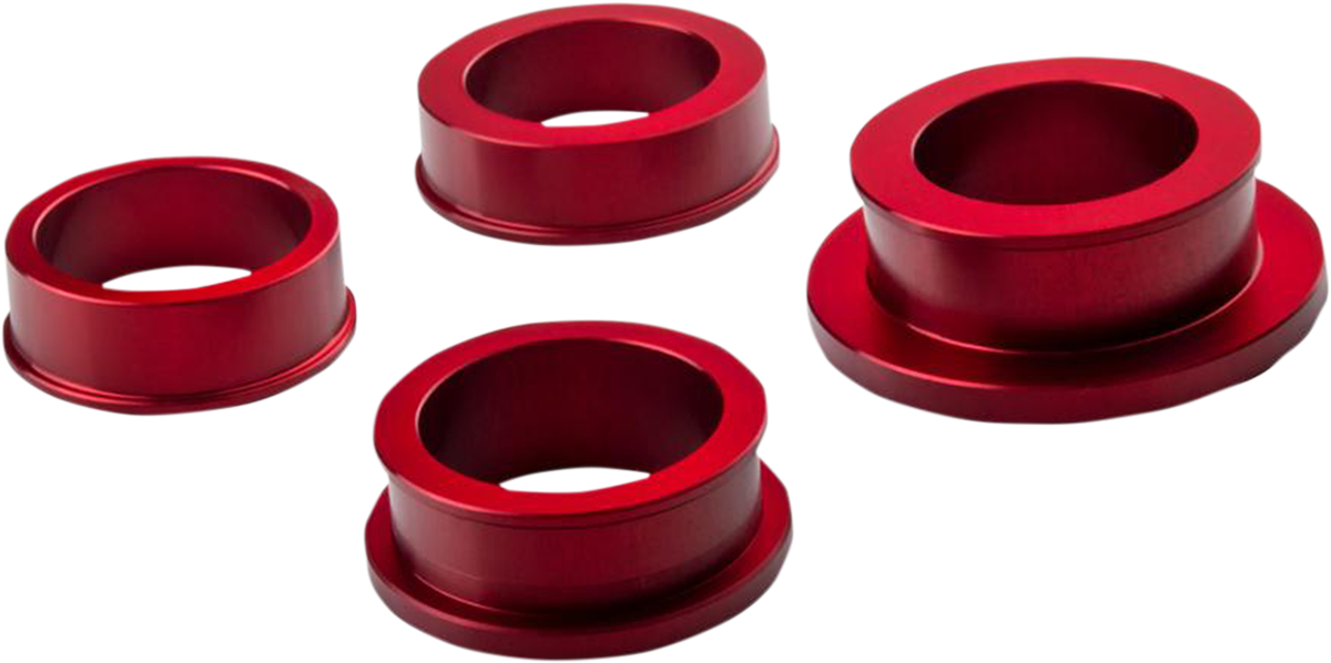 Driven Racing Wheel Spacer - Captive - Red - '21-'23 Honda CBR1000RR-R Fireblade