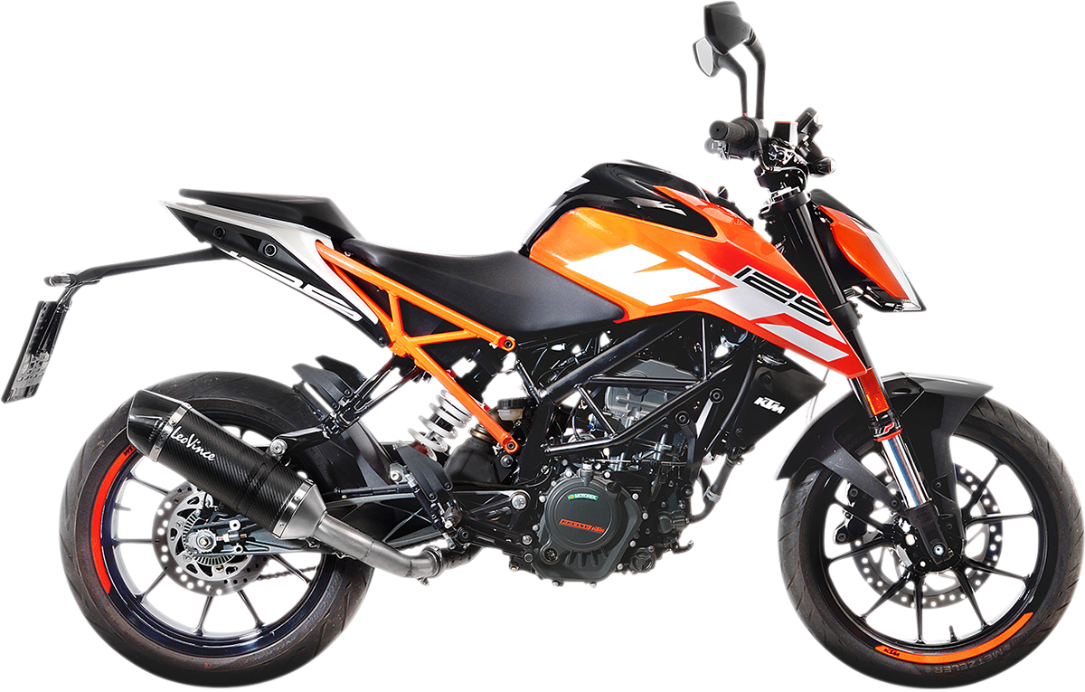 LeoVince LV One Evo Slip-On Muffler - Carbon Fiber