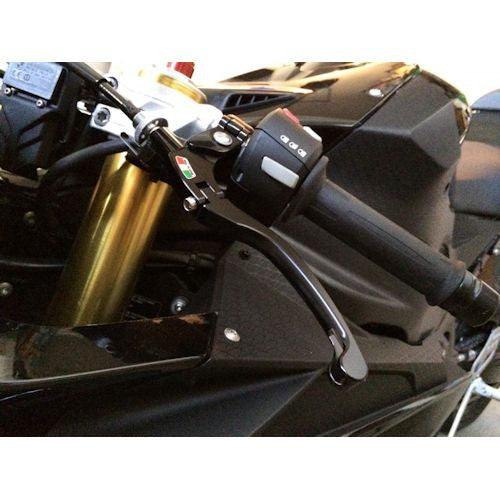 TWM GP Style Adjustable and Folding Levers for BMW S1000RR / S1000R