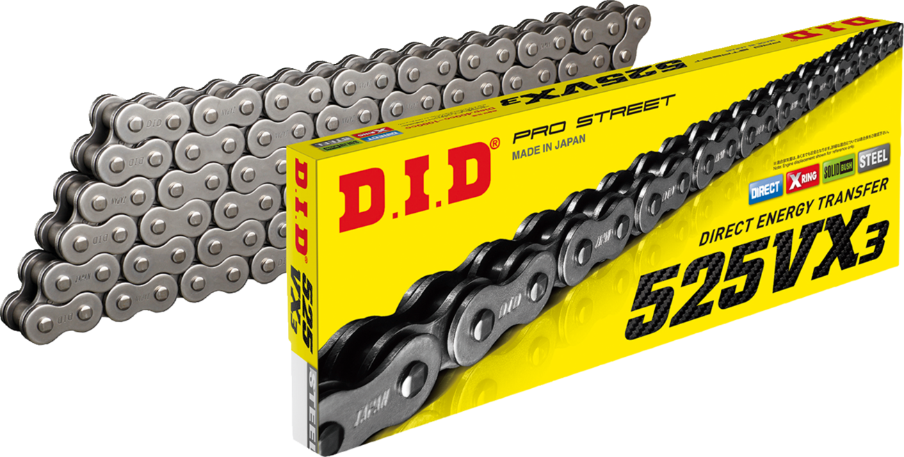 DID 525 VX3 Drive Chain