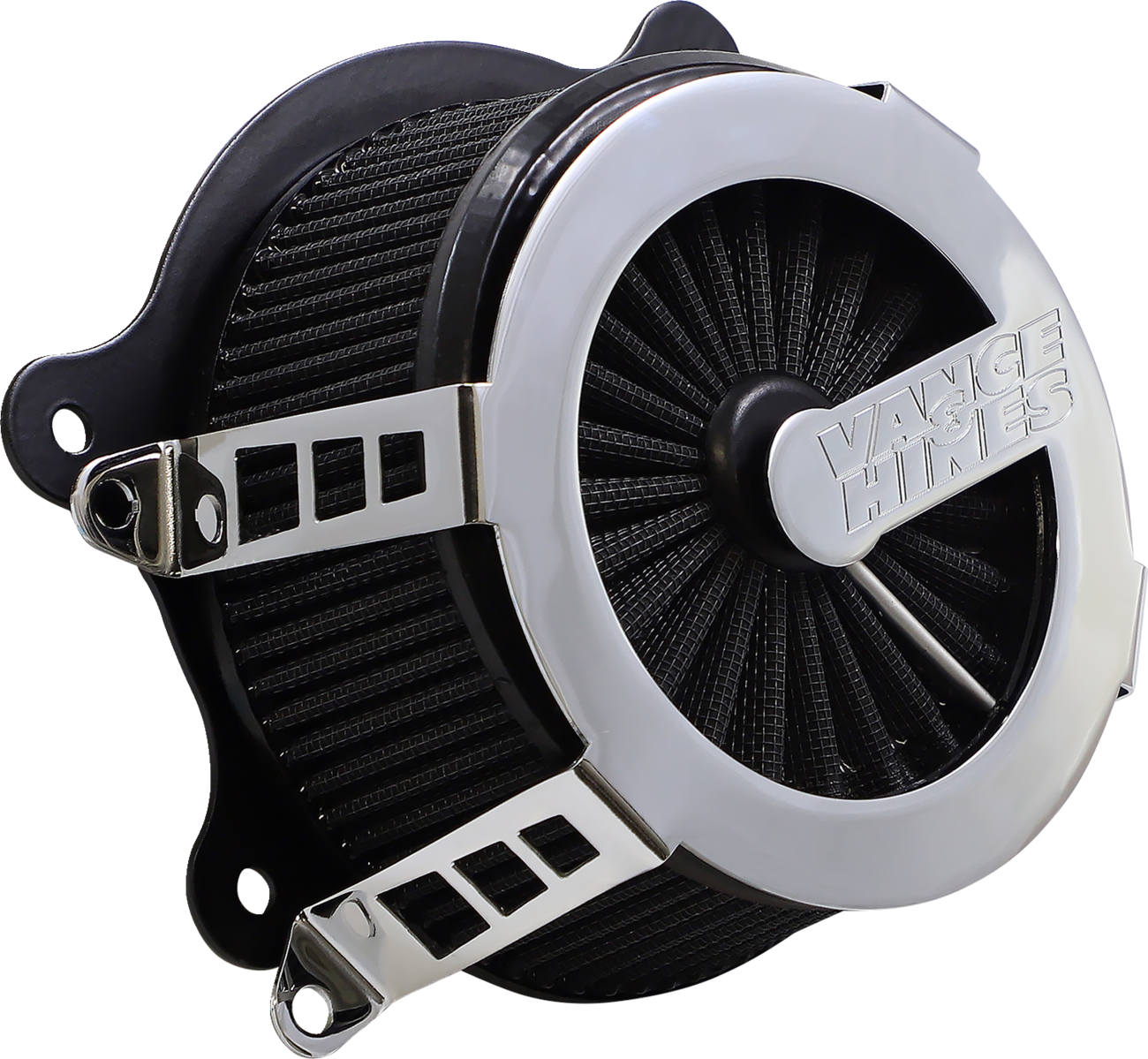 Vance & Hines VO2 Cage Fighter Air Intake Kit - Chrome