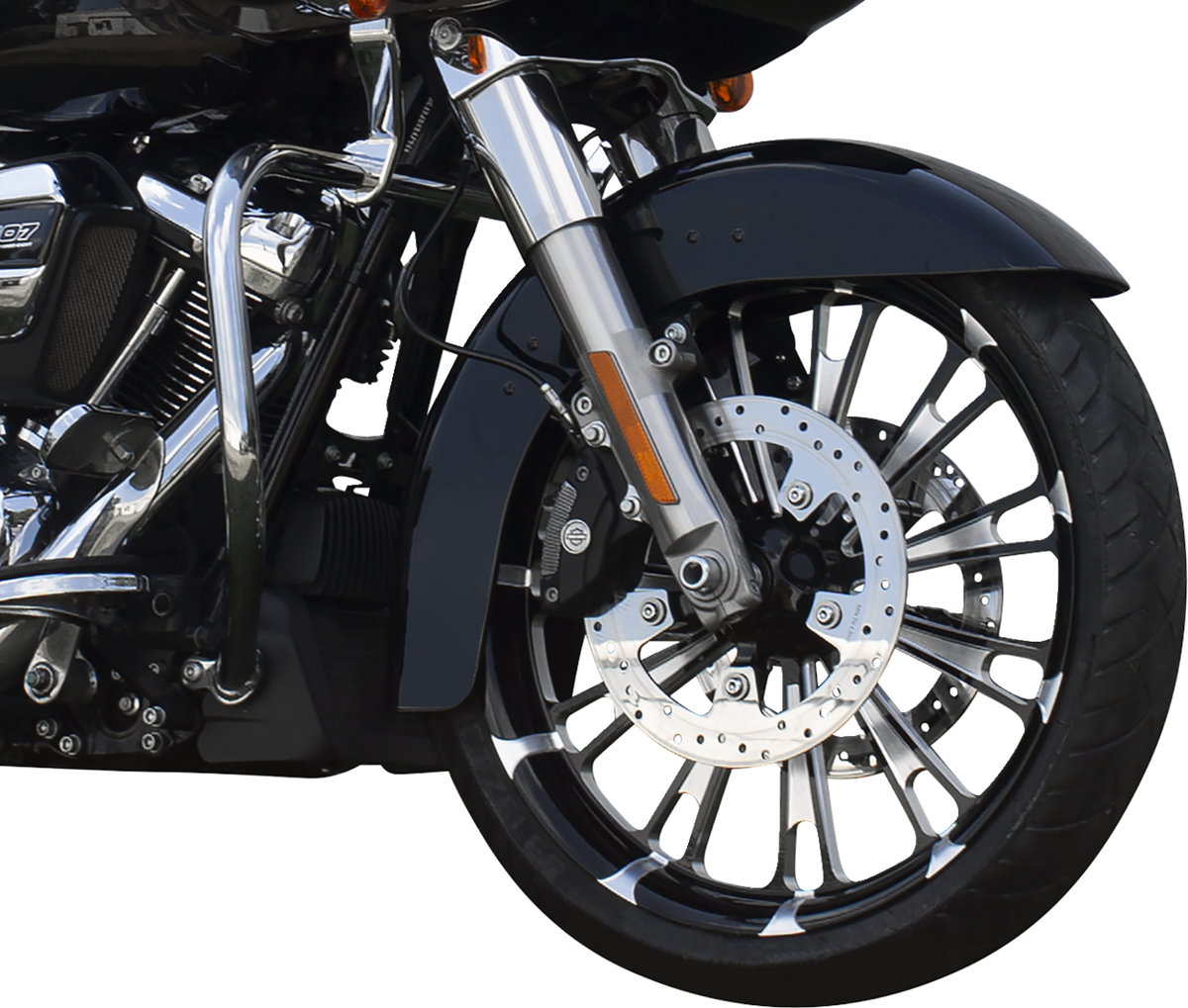 Coastal Moto Wheel - Fuel - Front - Dual Disc/Without ABS - Black Cut - 21x3.25 - FL