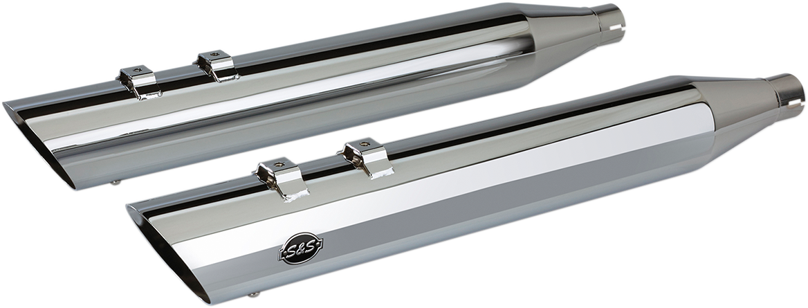 S&S Cycle Slash Cut Slip-On Mufflers