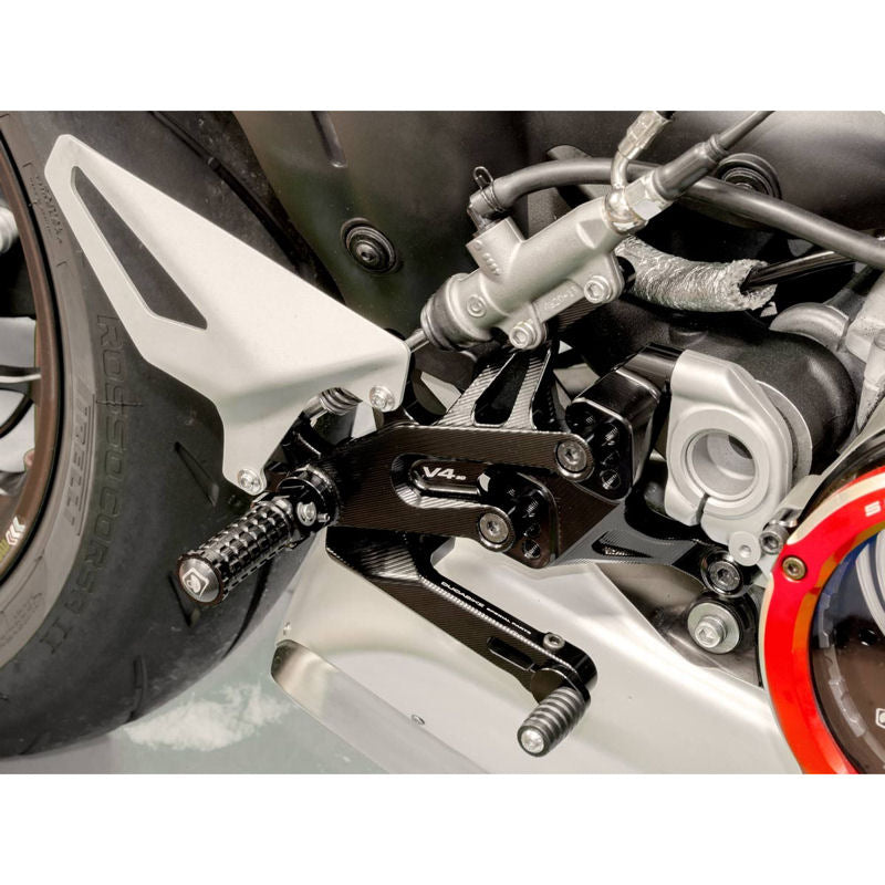 Ducabike DBK 3D Adjustable Rearsets For Ducati Streetfighter V4 V4S