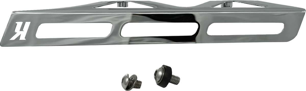 Kodlin USA Belt Guard - Chrome - Softail