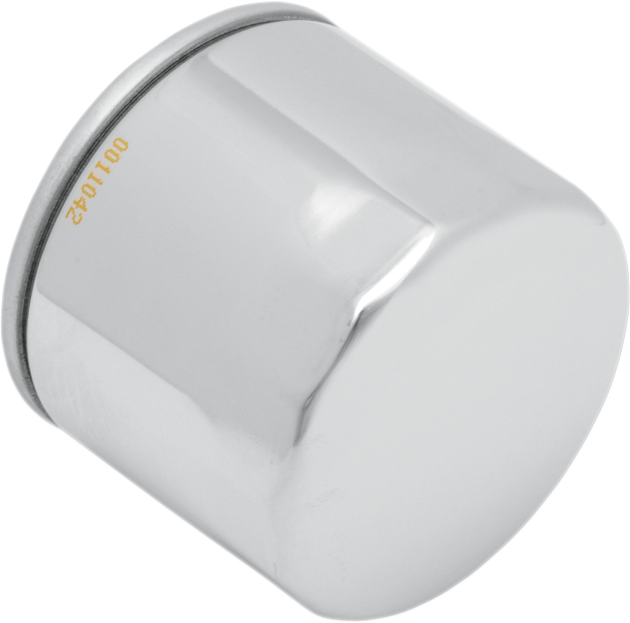 Hiflofiltro Oil Filter - Chrome