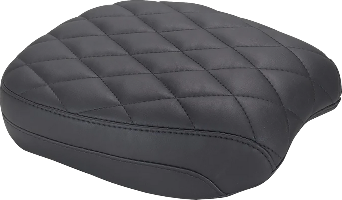 Mustang Tripper™ Passenger Seat - Black - Diamond Black Stitch - Rebel 1100 '21-'25