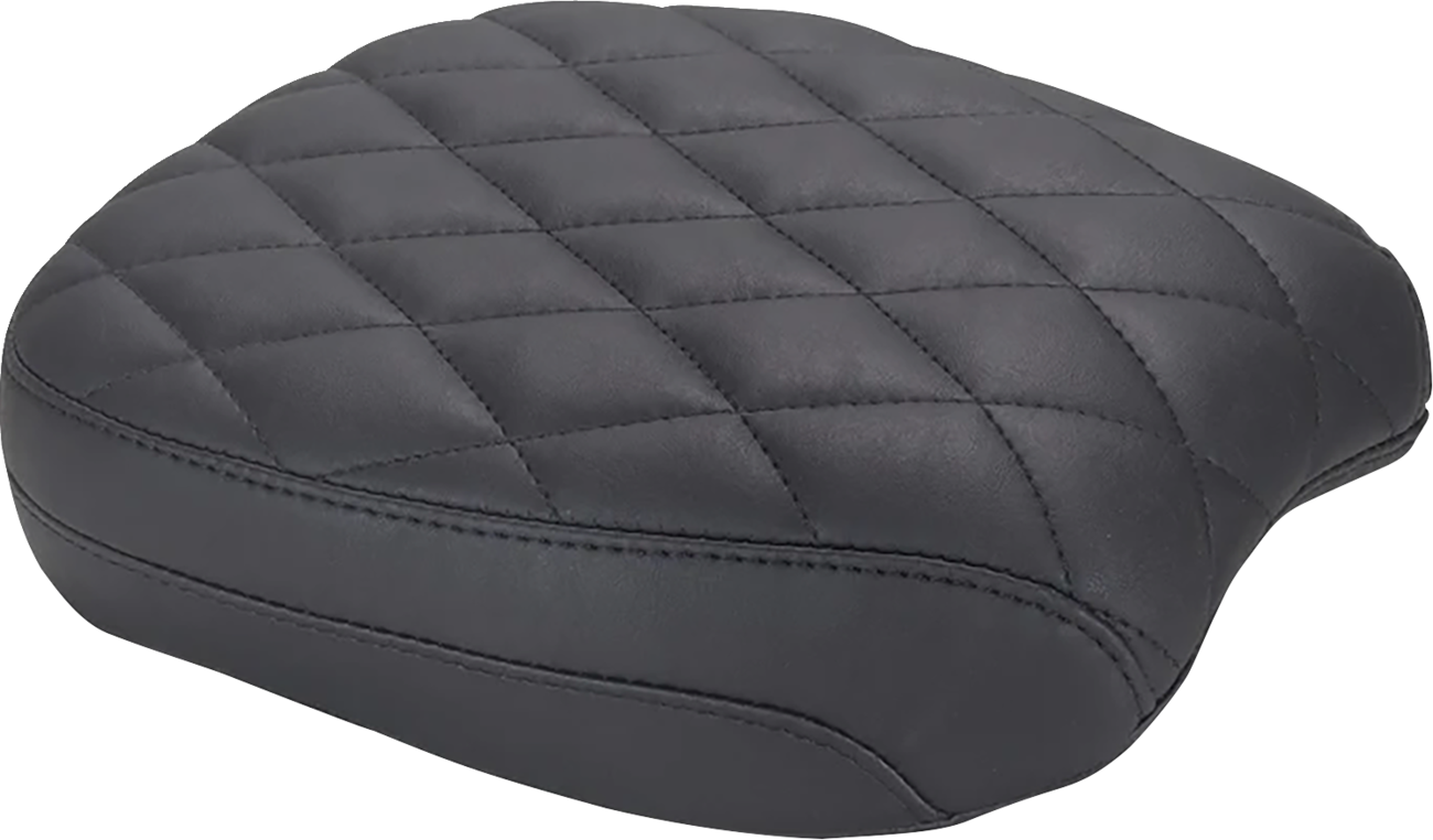 Mustang Tripper™ Passenger Seat - Black - Diamond Black Stitch - Rebel 1100 '21-'25
