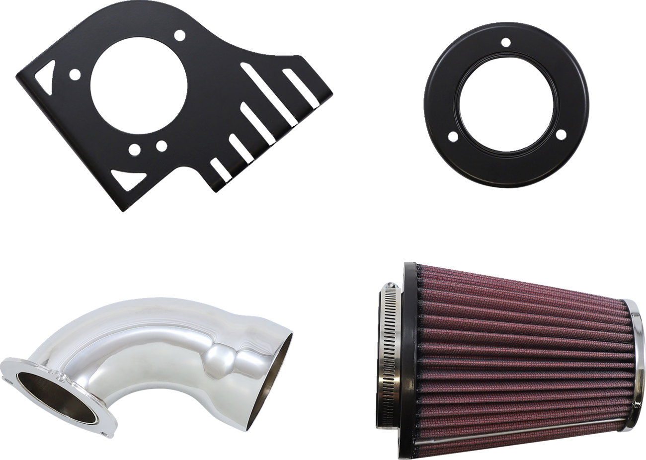 Cobra Cone Air Intake Kit - Chrome - Softail