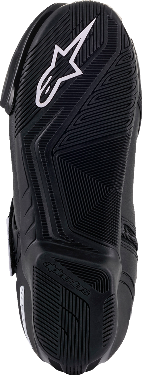 Alpinestars SMX-1 R V2 Boots - Black/White - US 11.5 / EU 46