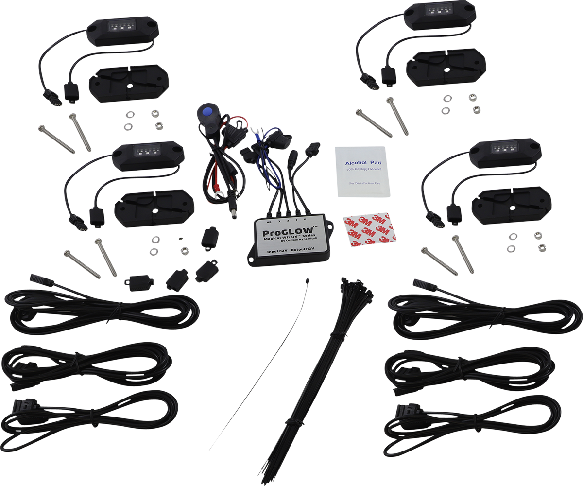 Custom Dynamics Rock Lights Kit - Color Changing