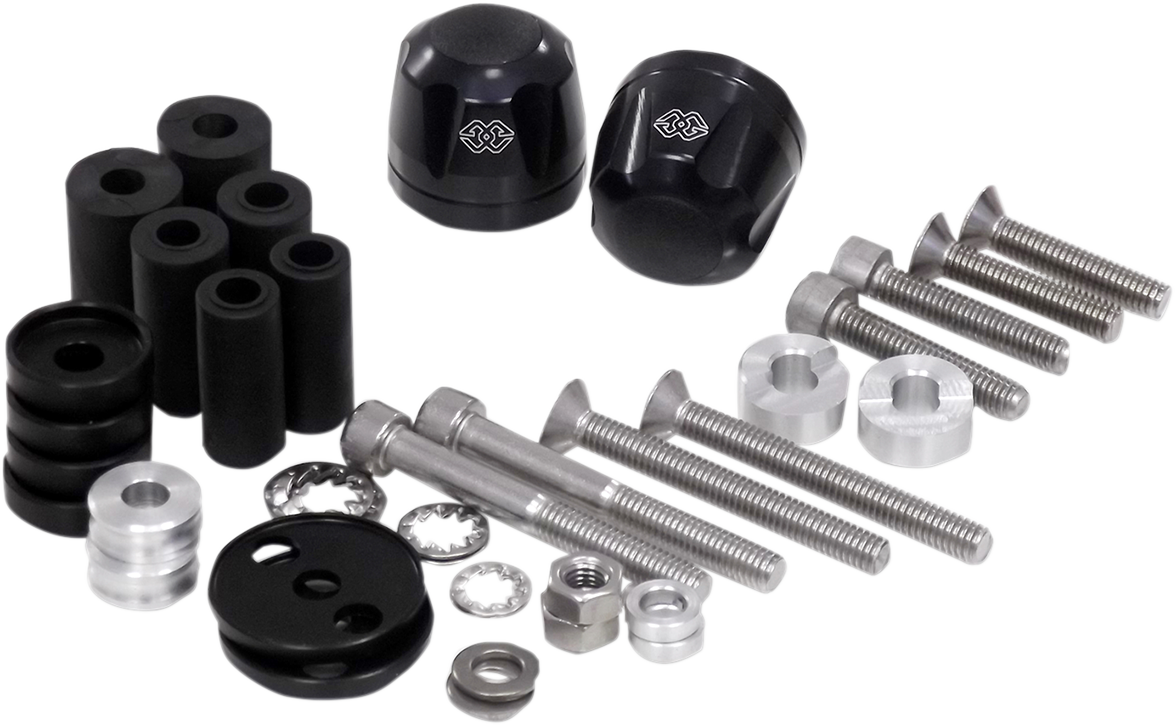 Gilles Tooling Bar-End Weights - IP - Black
