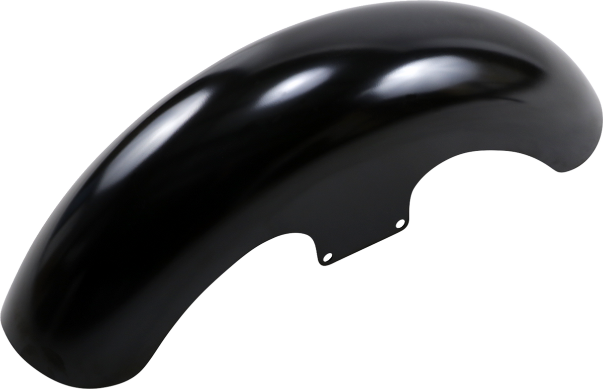 Klock Werks Thickster Front Fender - Black - 16"-19" - HD Touring/Trike