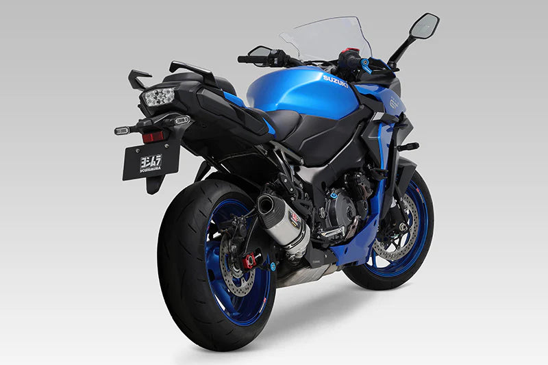 Yoshimura 21-26 GSX-S1000/GT/S950/KATANA R-77s STAINLESS SLIP-ON W/ SATIN FINISH MUFFLER (EEC)