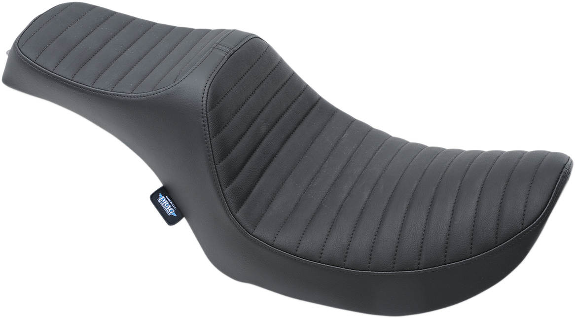 Drag Specialties Seats Predator III Seat - Classic Stitch - Black - FXR '82-'00