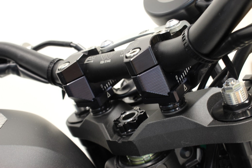 Gilles Tooling 2DGT Adjustable Handlebar Brackets Black