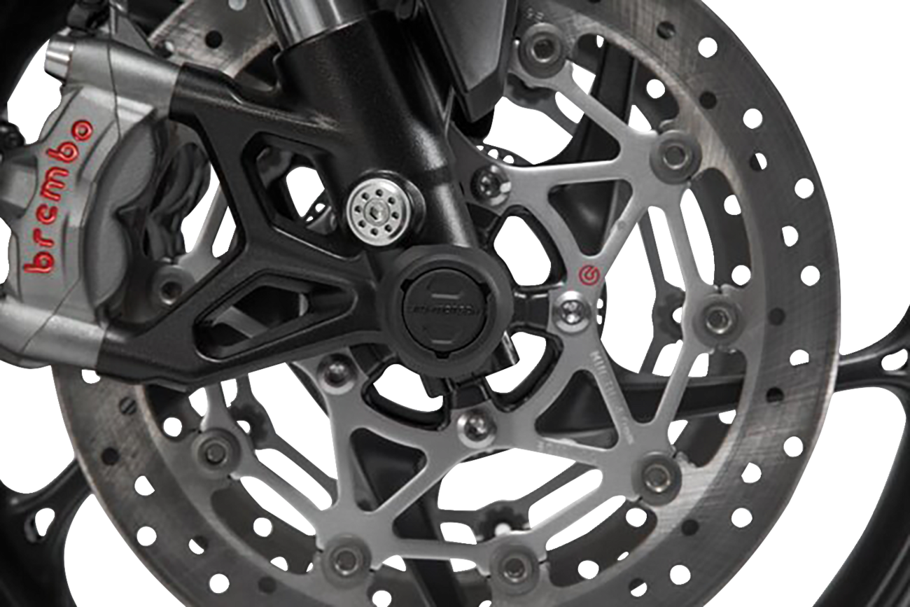 SW-Motech Axle Sliders - Front - Set - Yamaha/Aprilia