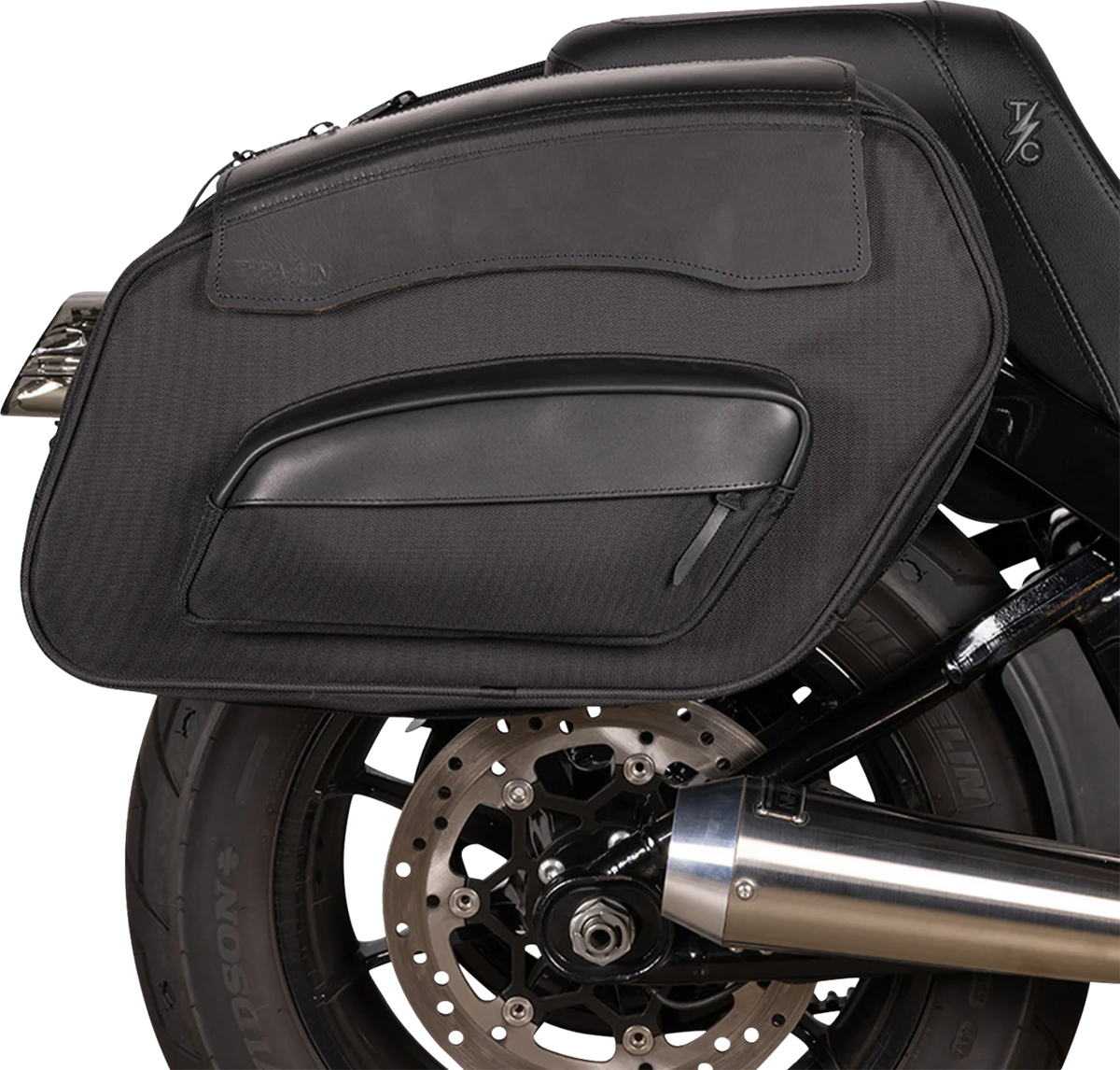 Thrashin Supply CO. Sport Saddlebags - Quick Detach - 60 Liter