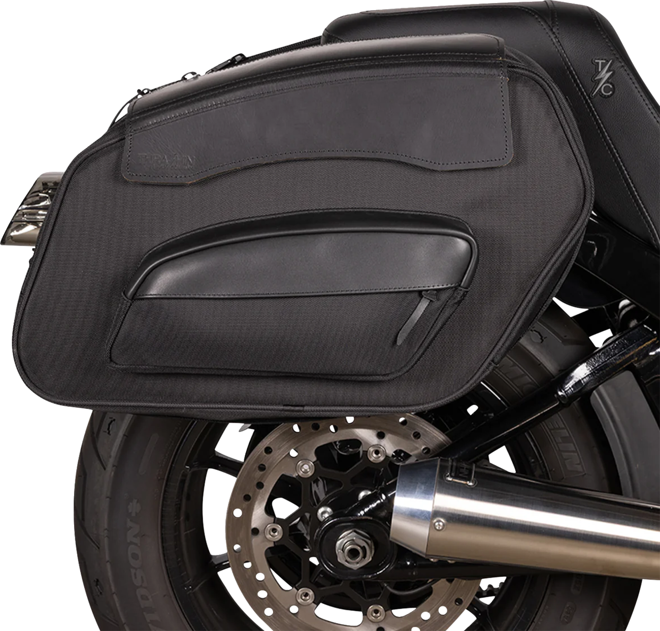 Thrashin Supply CO. Sport Saddlebags - Quick Detach - 60 Liter