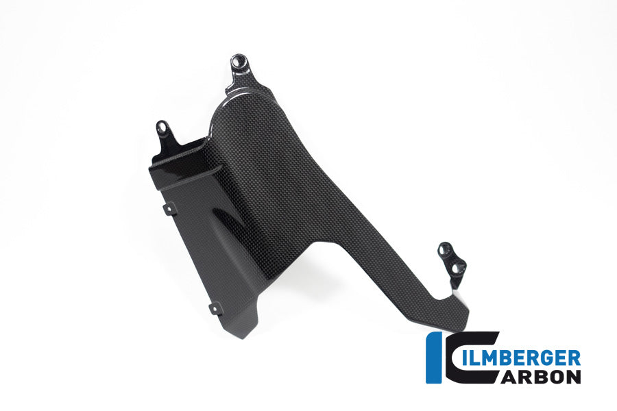 Ilmberger Carbon Exhaust Cover On The Left Belly Pan Ducati Panigale V4 S From 2022 - Gloss / Plain