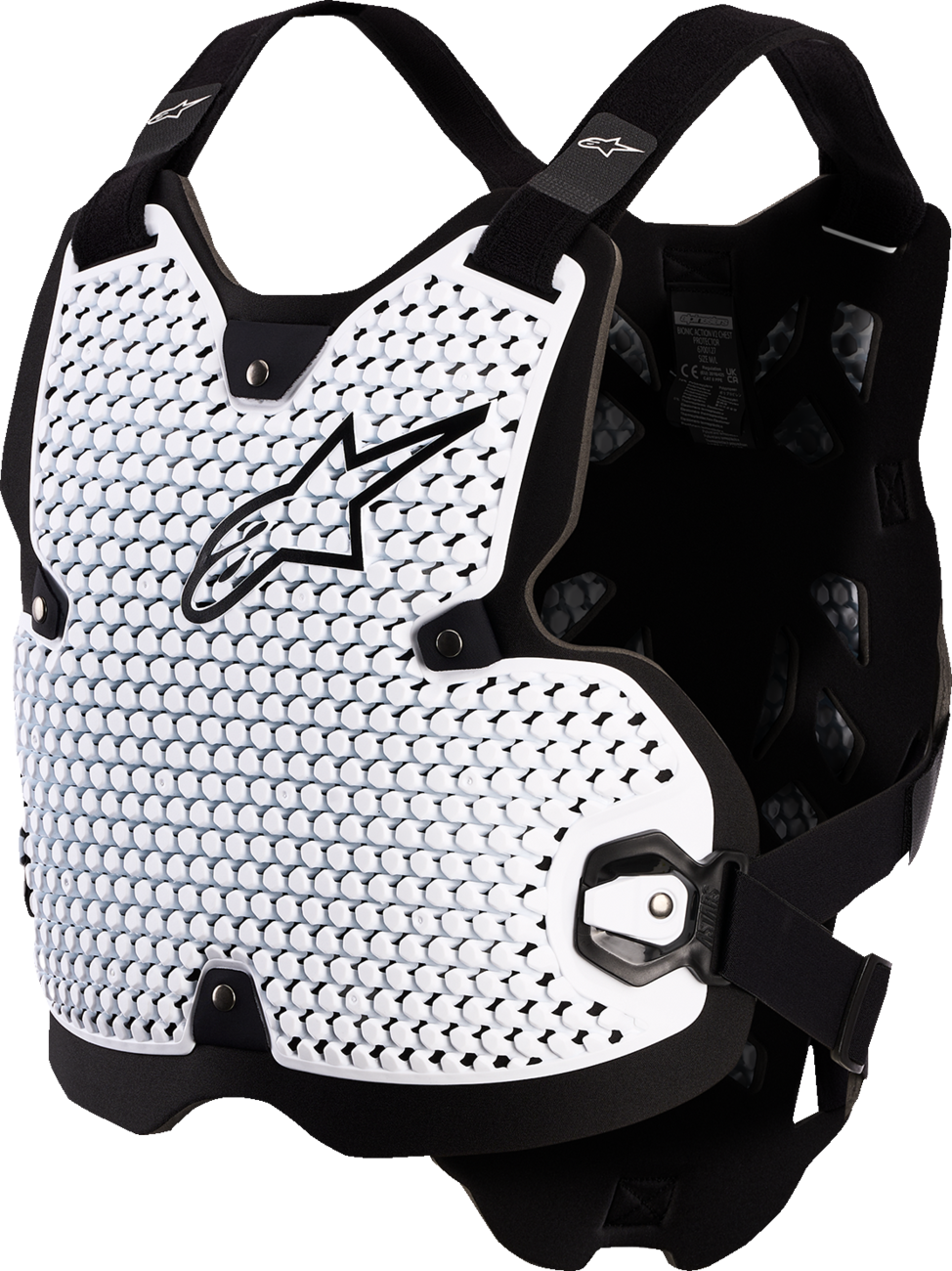 Alpinestars Bionic Action V2 Chest Protector - White/Black - XL/2XL