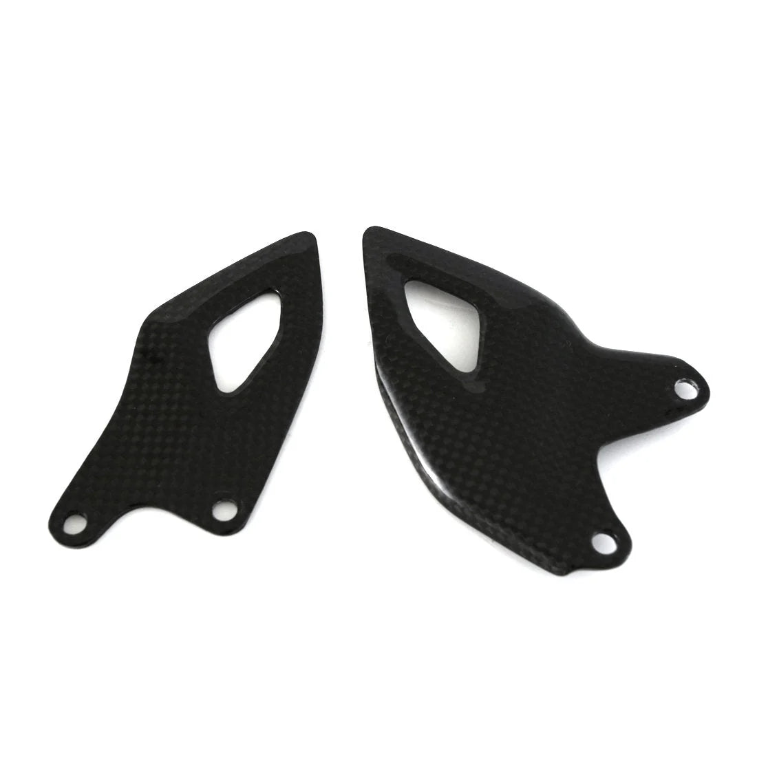 Fullsix Carbon Fiber Heel Guard Set For Panigale V4 V4S Tricolore 2025