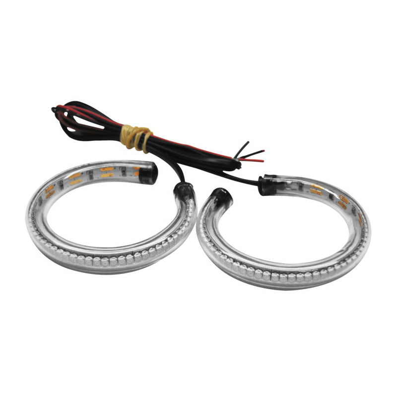 NRC Snap On Front Fork Mount LED Turn Signals for Monster 1200