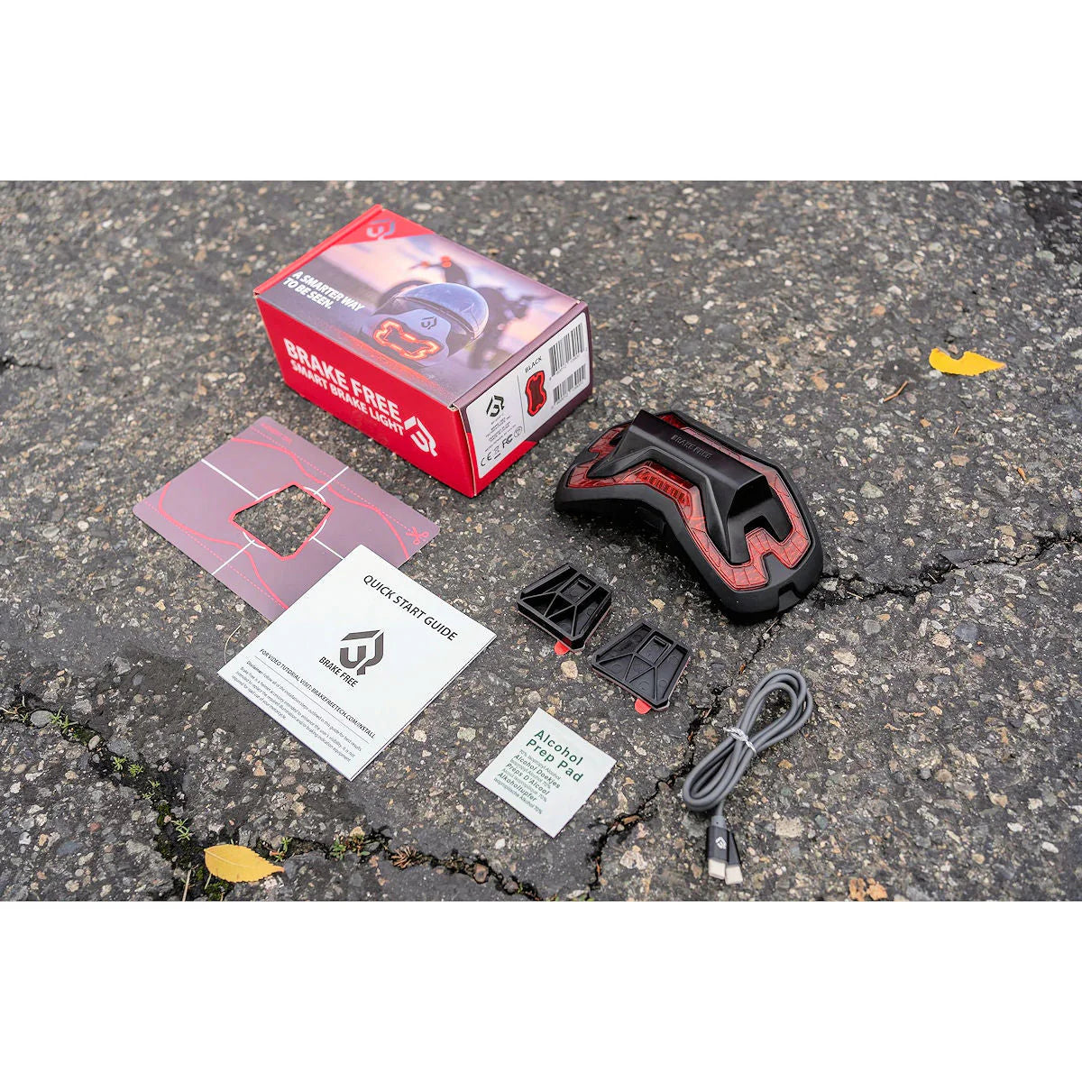 Brake Free Smart Wireless Helmet Brake Light